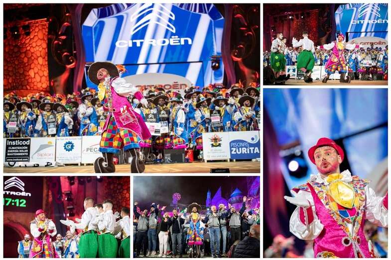 La murga teldense vuelve a reinar en el Carnaval de Las Palmas de GC (Foto TA)
